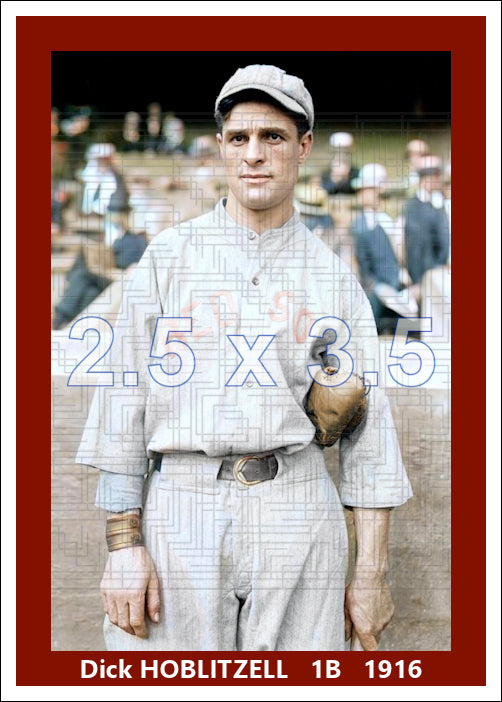 Dick Hoblitzell - 1916 Boston Red Sox - choose a size & style