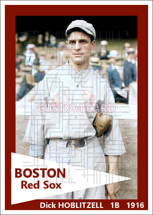 Dick Hoblitzell - 1916 Boston Red Sox - choose a size & style