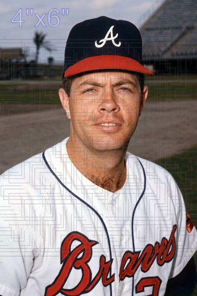 Dick Kelley - 1967 Atlanta Braves - choose a size & style