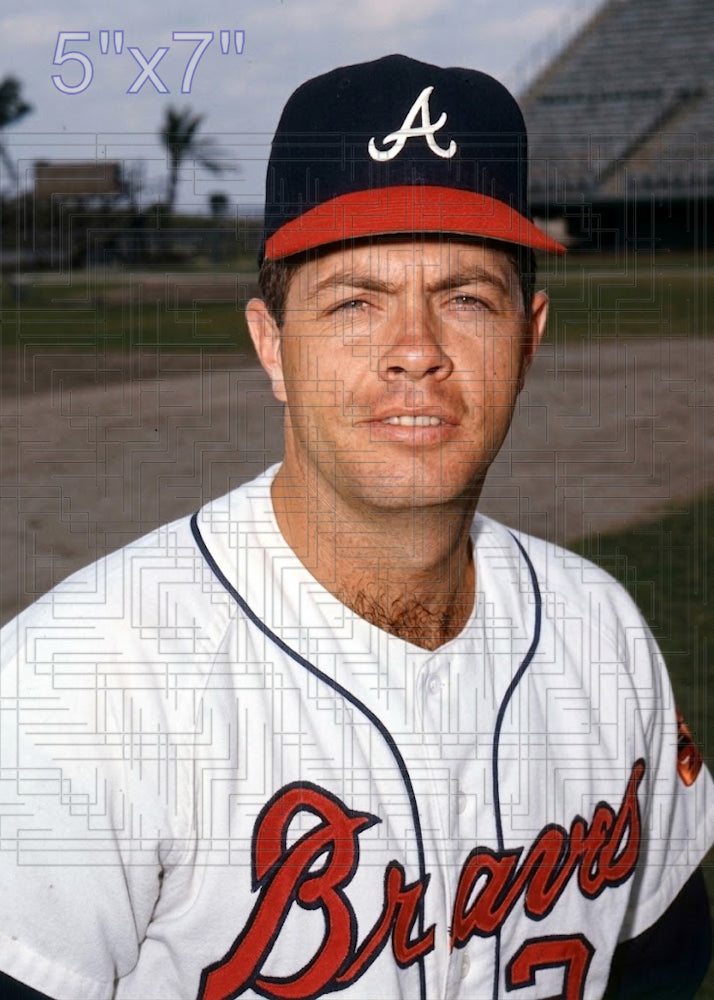 Dick Kelley - 1967 Atlanta Braves - choose a size & style