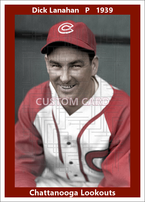 Dick Lanahan - 1939 Chattanooga Lookouts - choose a size & style