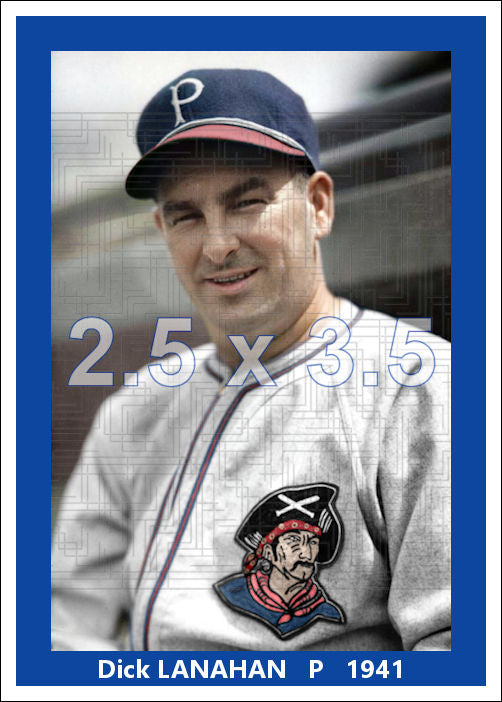 Dick Lanahan - 1941 Pittsburgh Pirates - choose a size & style
