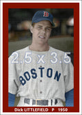 Dick Littlefield - 1950 Boston Red Sox - choose a size & style