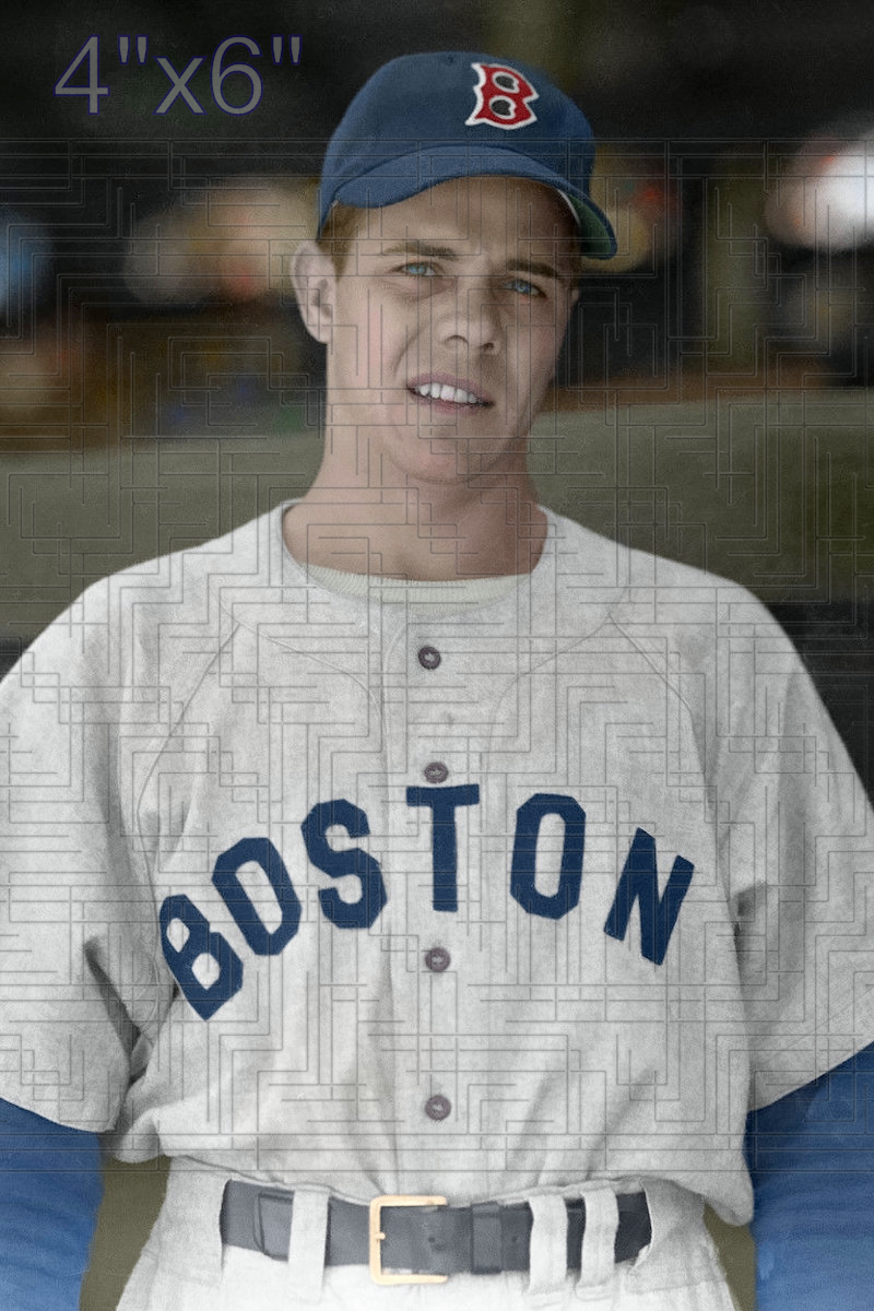 Dick Littlefield - 1950 Boston Red Sox - choose a size & style
