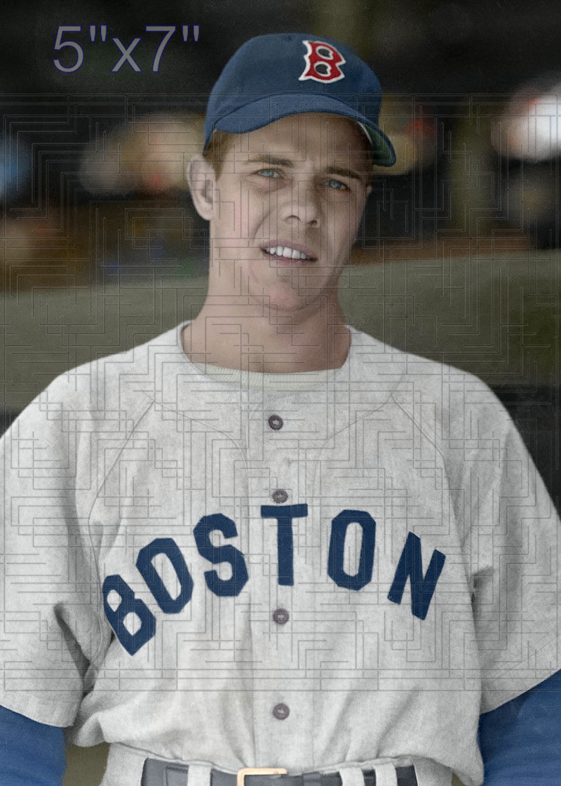 Dick Littlefield - 1950 Boston Red Sox - choose a size & style