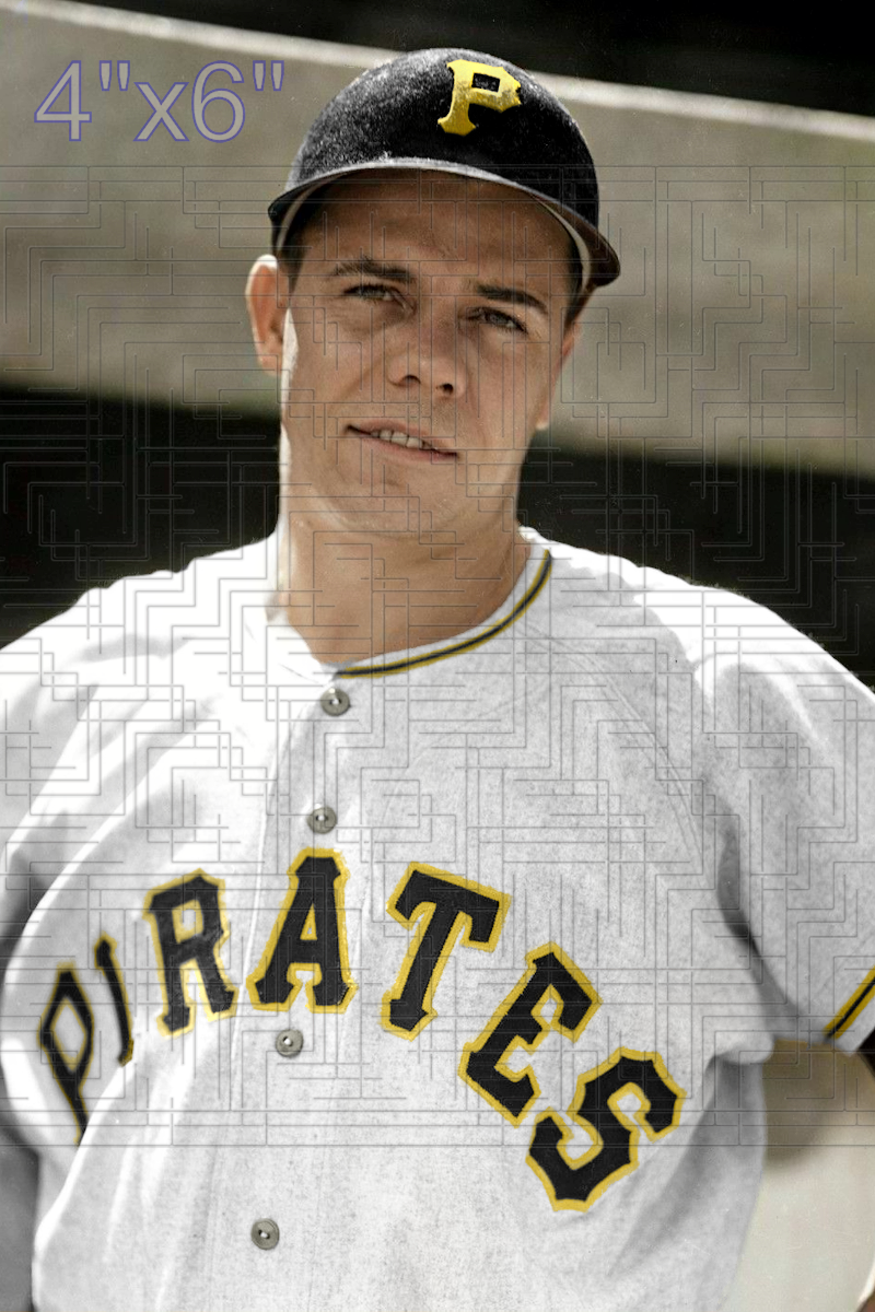 Dick Littlefield - 1954 Pittsburgh Pirates - choose a size & style