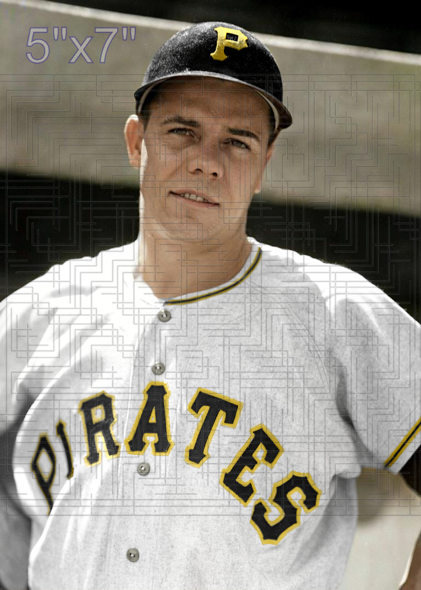 Dick Littlefield - 1954 Pittsburgh Pirates - choose a size & style
