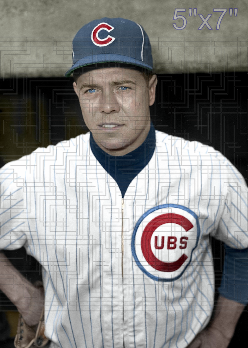 Dick Littlefield - 1957 Chicago Cubs - choose a size & style
