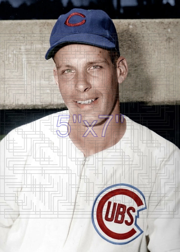 Dick Manville - 1952 Chicago Cubs - choose a size & style