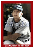 Dick Murphy - 1954 Cincinnati Reds - choose a size & style