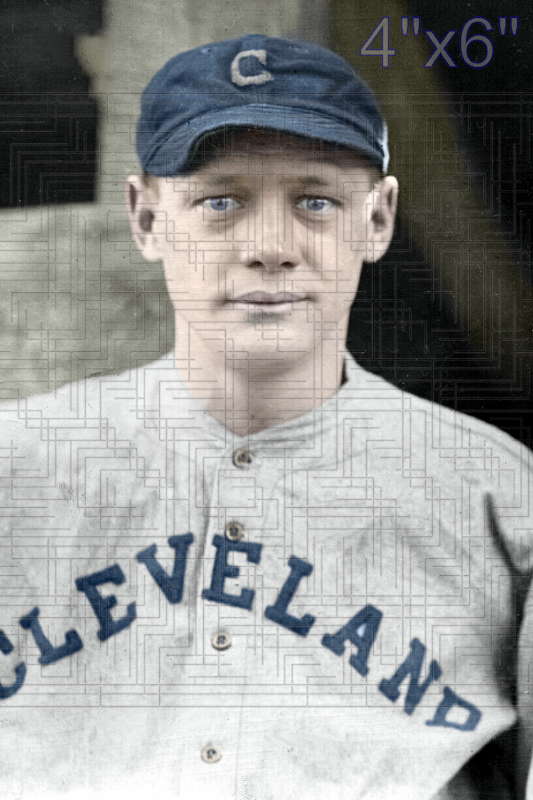 Dick Niehaus - 1920 Cleveland Indians - choose a size & style