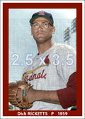 Dick Ricketts - 1959 St. Louis Cardinals - choose a size & style