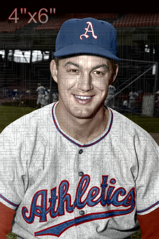 Dick Rozek - 1954 Philadelphia Athletics - choose a size & style