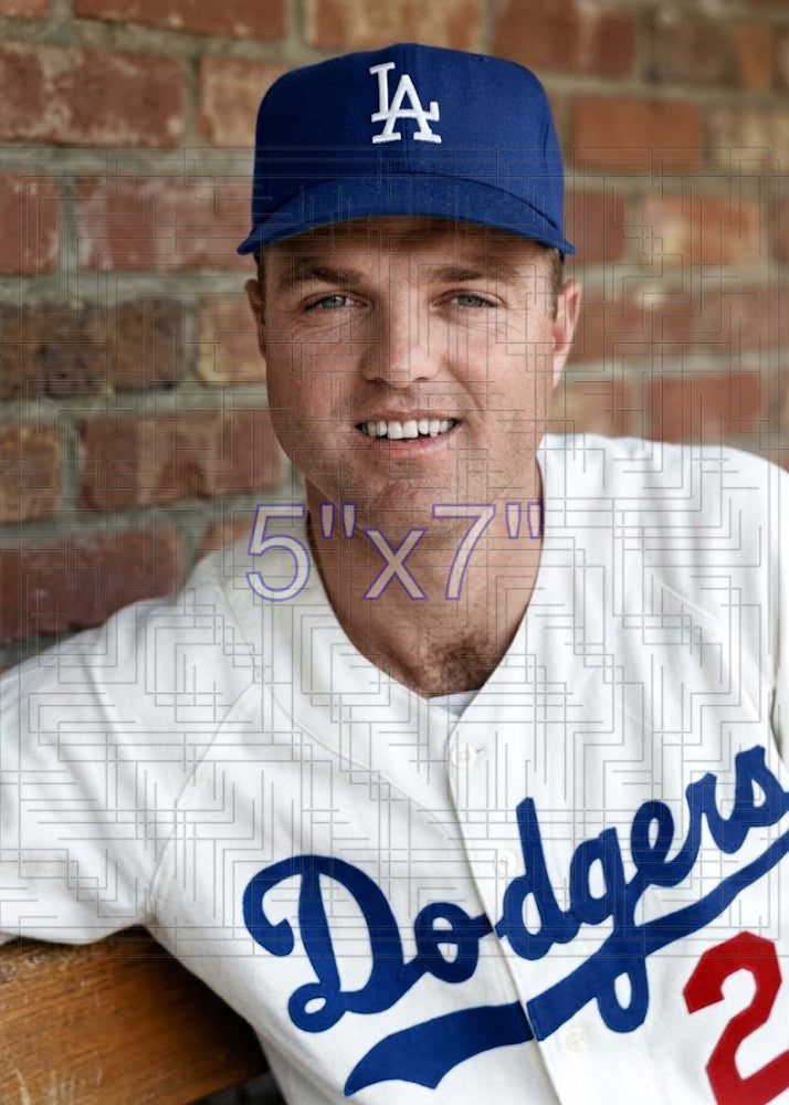 Dick Schofield - 1967 Los Angeles Dodgers - choose a size & style