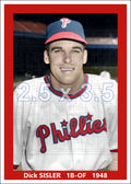 Dick Sisler - 1948 Philadelphia Phillies - choose a size & style