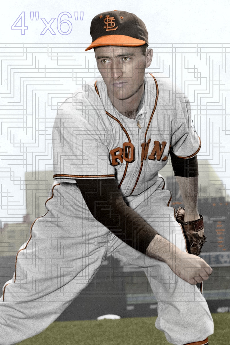 Dick Starr - 1950-51 St. Louis Browns - choose a size & style
