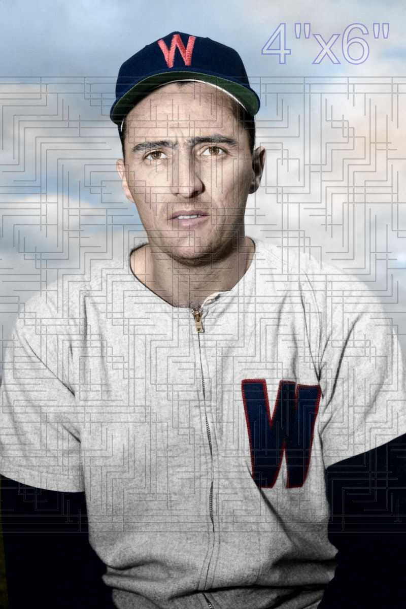 Dick Starr - 1951 Washington Senators - choose a size & style