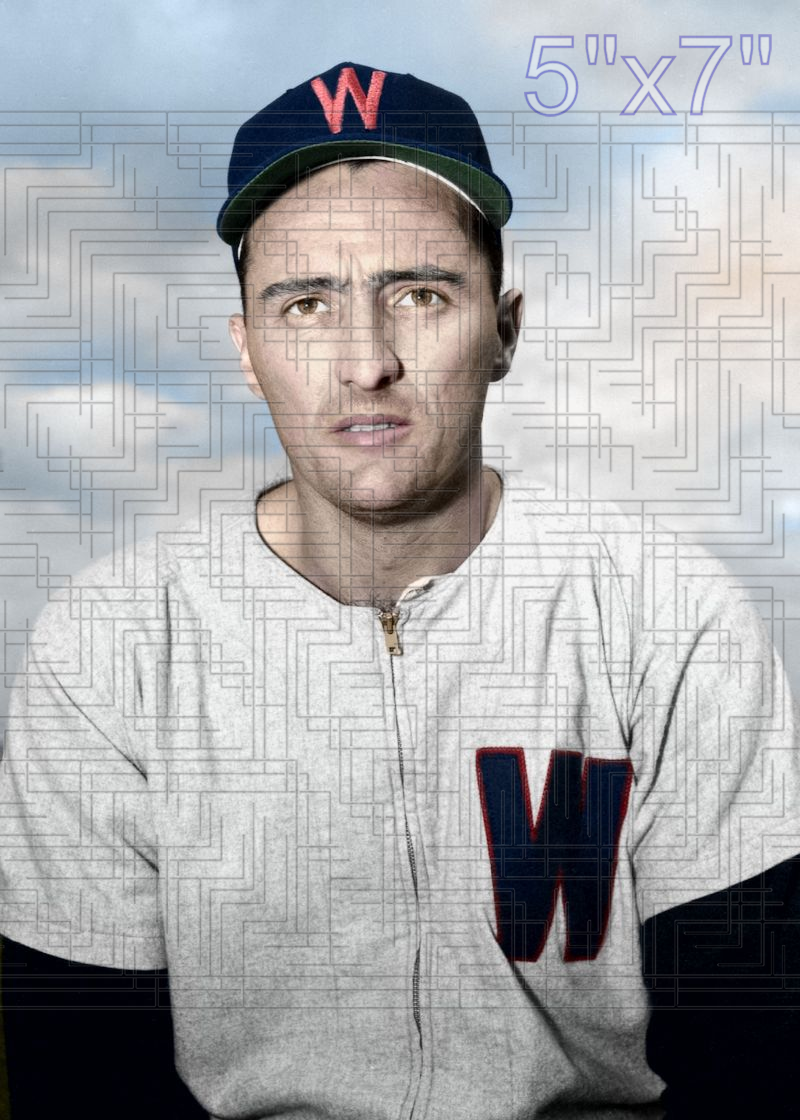 Dick Starr - 1951 Washington Senators - choose a size & style
