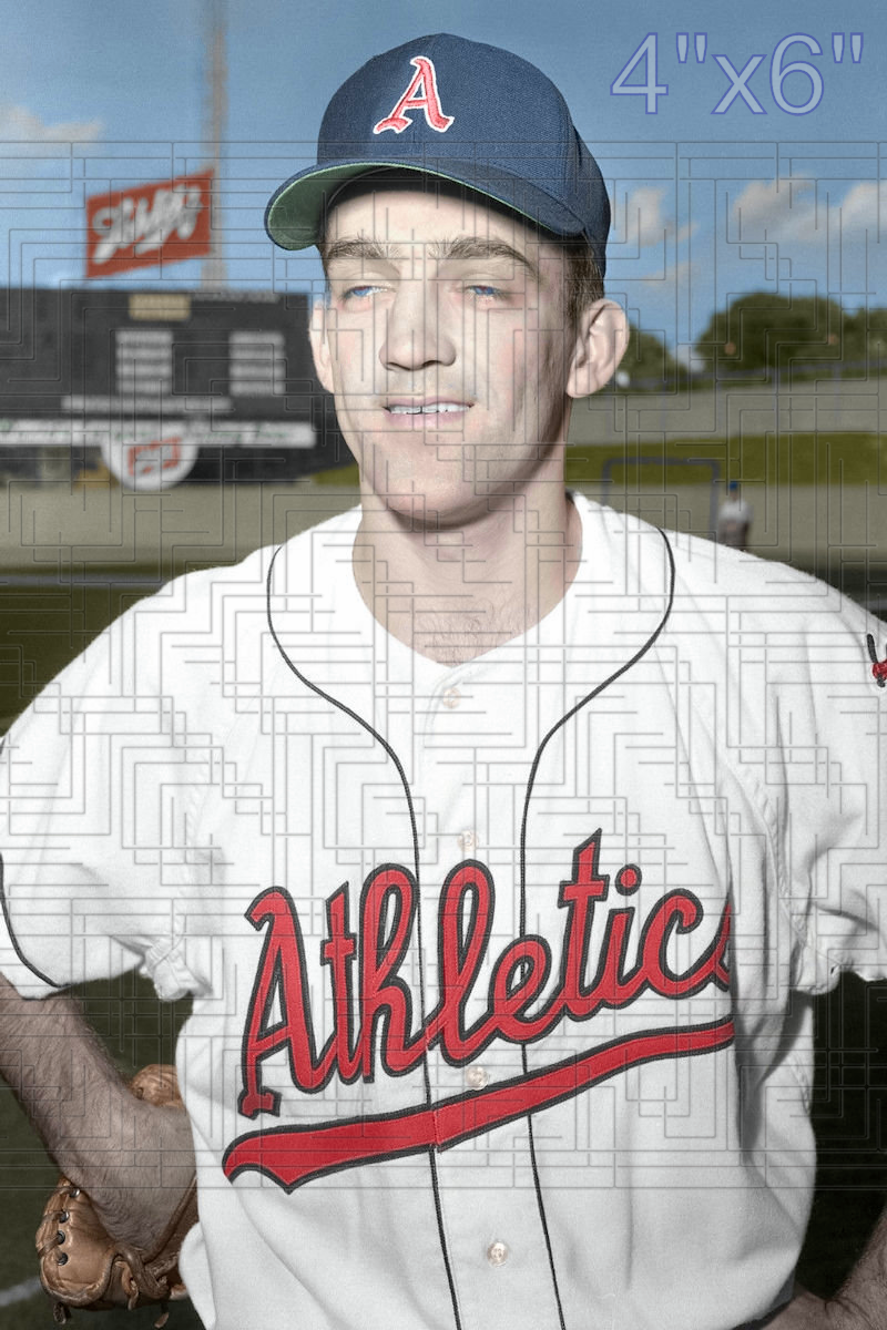 Dick Tomanek - 1958 Kansas City Athletics - choose a size & style