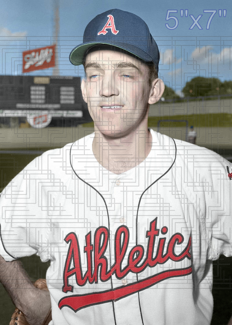 Dick Tomanek - 1958 Kansas City Athletics - choose a size & style