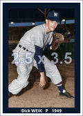Dick Weik - 1949 Washington Senators - choose a size & style