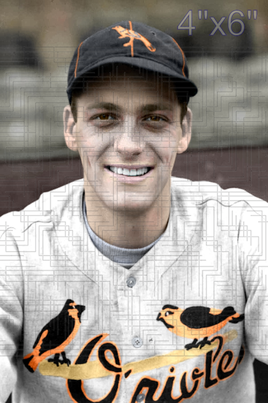 Dick West - 1939 Baltimore Orioles - choose a size & style
