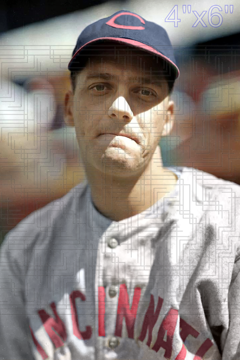 Dick West - 1941 Cincinnati Reds - choose a size & style