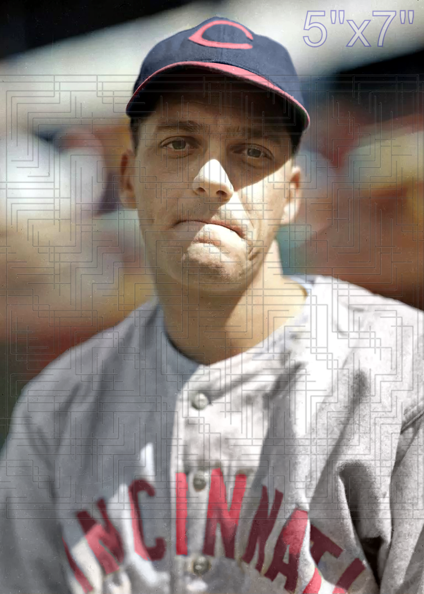 Dick West - 1941 Cincinnati Reds - choose a size & style