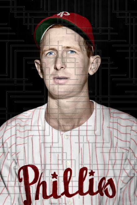 Dick Whitman - 1951 Philadelphia Phillies - choose a size & style