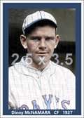 Dinny McNamara - 1927 Boston Braves - choose a size & style