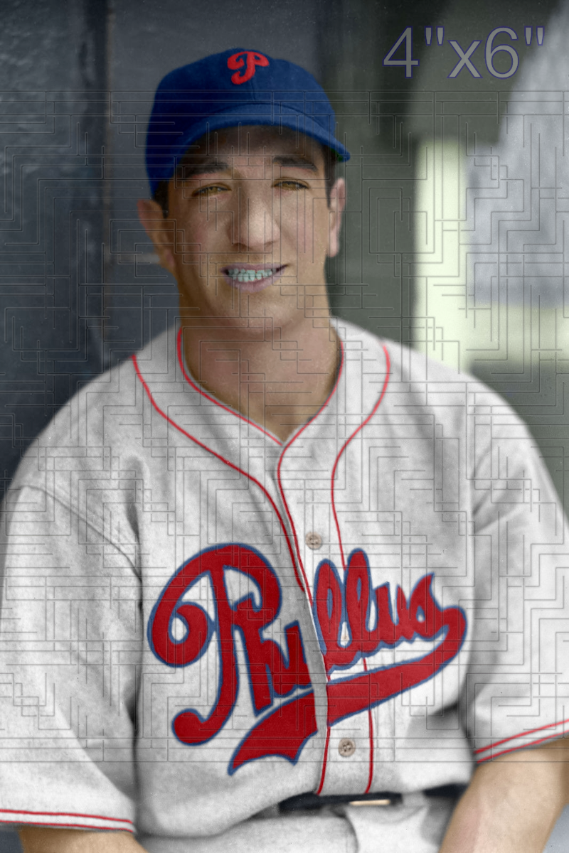 Dino Chiozza - 1935 Philadelphia Phillies - choose a size & style
