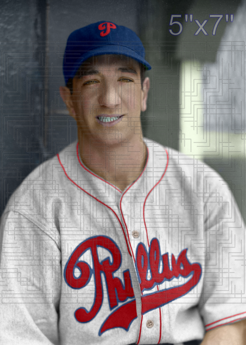 Dino Chiozza - 1935 Philadelphia Phillies - choose a size & style