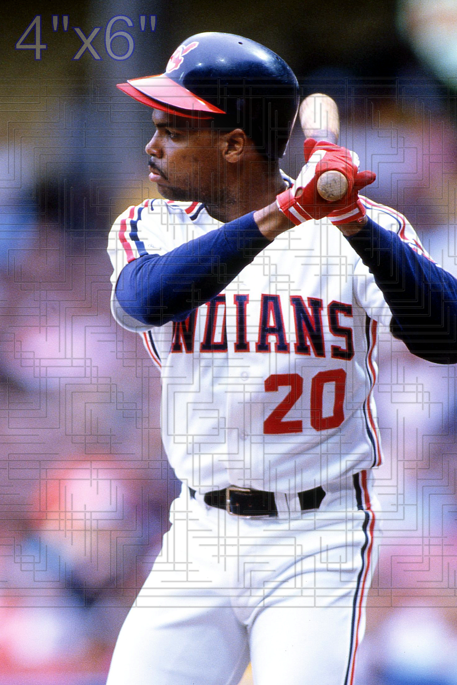 Dion James - 1989 Cleveland Indians - choose a size & style