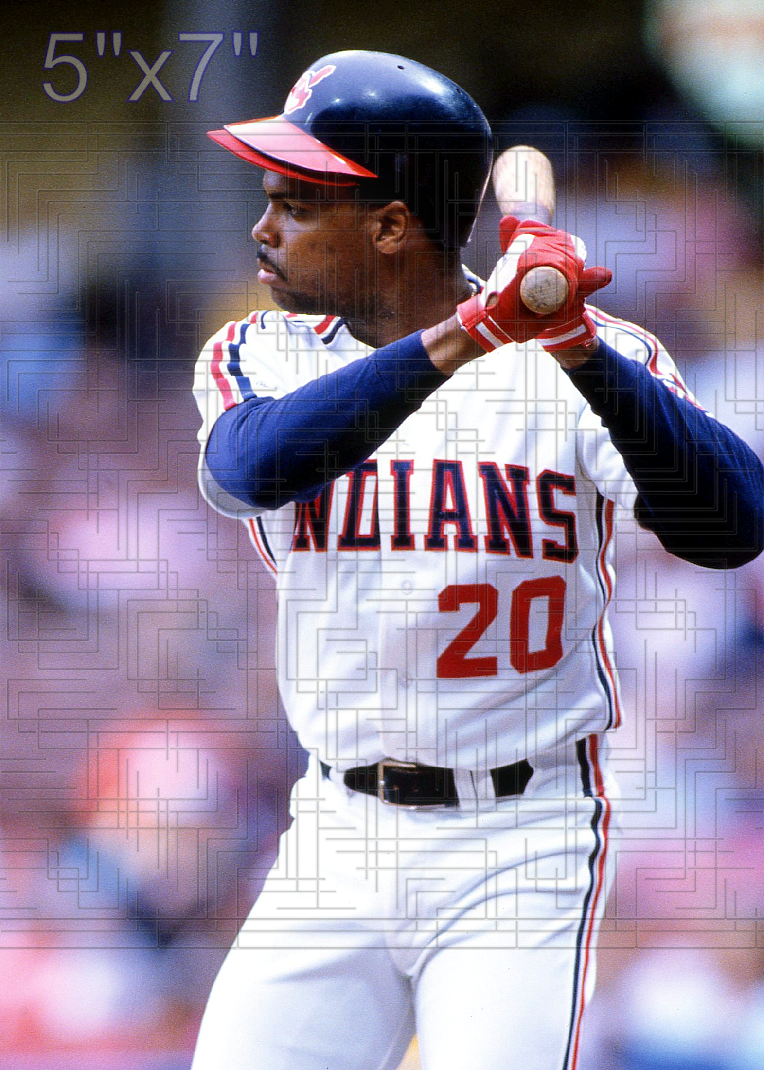 Dion James - 1989 Cleveland Indians - choose a size & style