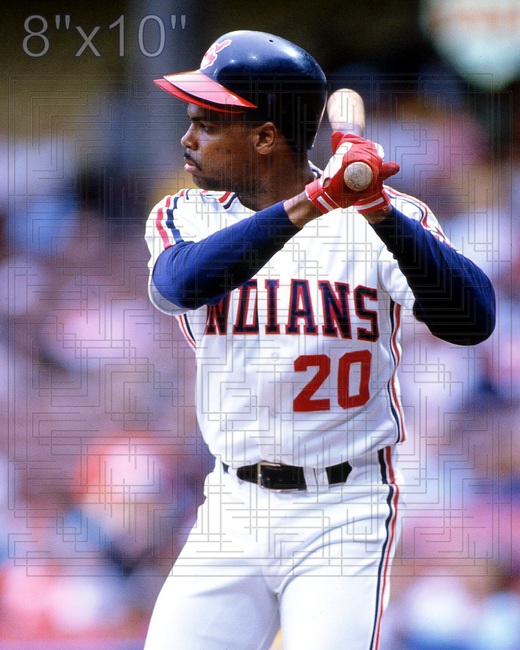 Dion James - 1989 Cleveland Indians - choose a size & style