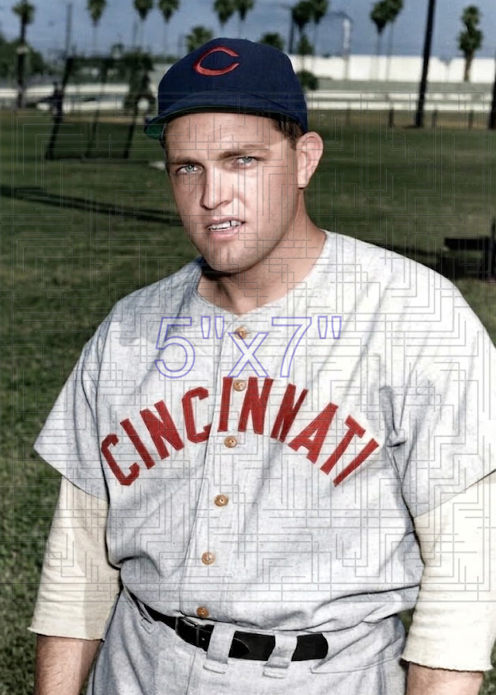 Dixie Howell - 1949 Cincinnati Reds - choose a size & style