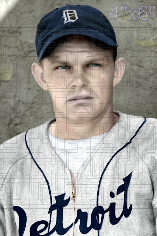Dixie Parsons - 1939-43 Detroit Tigers - choose a size & style