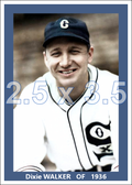 Dixie Walker - 1936 Chicago White Sox - choose a size & style