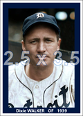 Dixie Walker - 1939 Detroit Tigers - choose a size & style