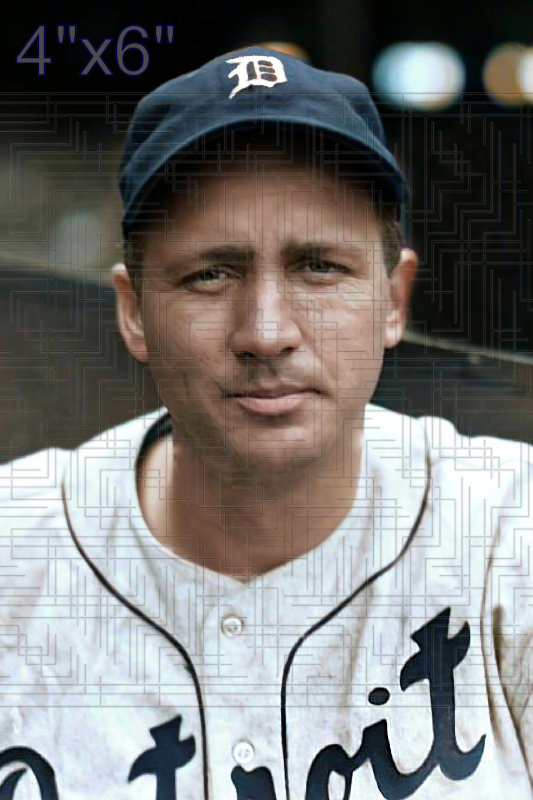 Dixie Walker - 1939 Detroit Tigers - choose a size & style