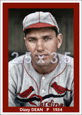 Dizzy Dean - 1934 St. Louis Cardinals - choose a size & style