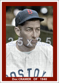 Doc Cramer - 1940 Boston Red Sox - choose a size & style
