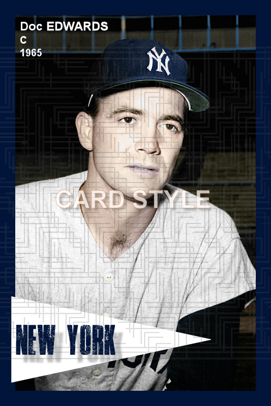 Doc Edwards - 1965 New York Yankees - choose a size & style