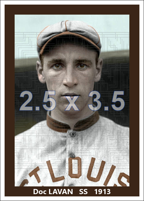 Doc Lavan - 1913 St. Louis Browns - choose a size & style