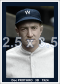 Doc Prothro - 1924 Washington Senators - choose a size & style
