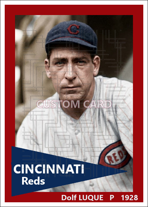 Dolf Luque - 1928 Cincinnati Reds - choose a size & style
