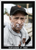 Dolf Luque - 1934 New York Giants - choose a size & style
