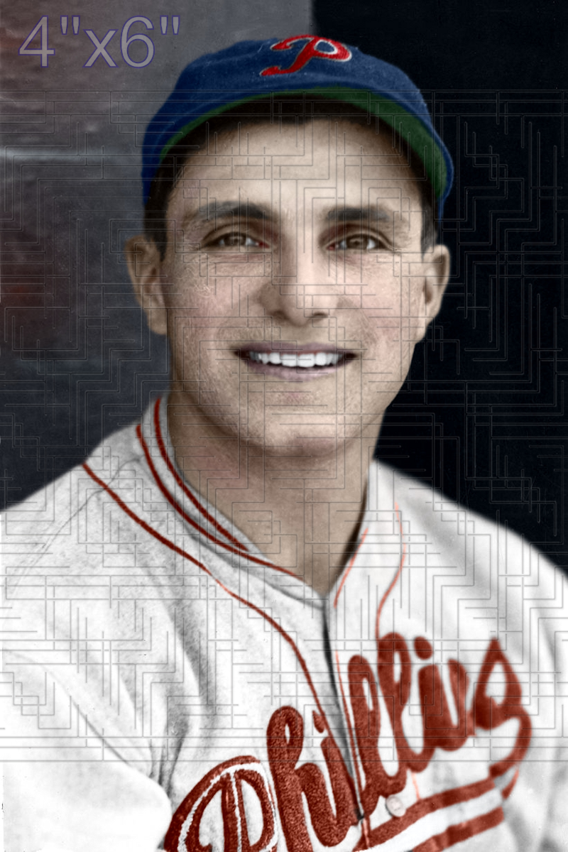 Dolph Camilli - 1934 Philadelphia Phillies - choose a size & style