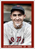 Dom Dallessandro - 1937 Boston Red Sox - choose a size & style