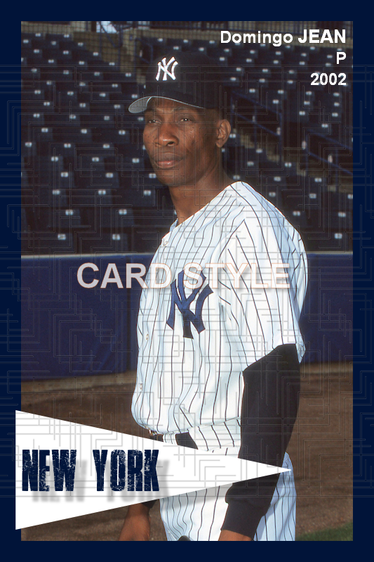 Domingo Jean - 2002 New York Yankees - choose a size & style